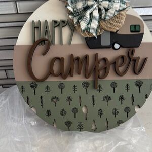 Happy Camper Wall Decor